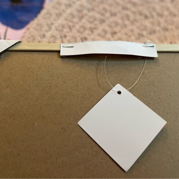 Blessed sign canvas with wood frame boxed Never used . - Picture 5 of 5